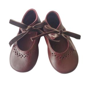 Zapatos para niños, zapatos de cuero para niñas, unisex, punta redonda, cuero genuino, fabricante mayorista - Product Image 5