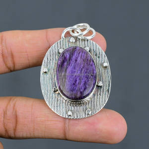 Colgante de plata esterlina 925, colgante de declaración, colgante de diseñador, colgante hecho a mano, regalo para ella - Product Image 1