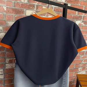 Camiseta Extra Grande Personalizada de 230g para Hombre, Estilo Europeo Antiguo, 100% Algodón Tejido, Lavado Vintage, Estilo Urbano con Hombros Caídos - Product Image 4