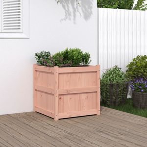 Jardinières et pots de fleurs en bois massif Douglas, couleur bois - Product Image 1