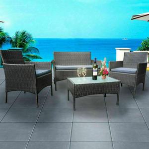 Ensemble de mobilier d'extérieur en osier de qualité supérieure du fabricant du Vietnam, idéal pour jardin et balcon - Product Image 3