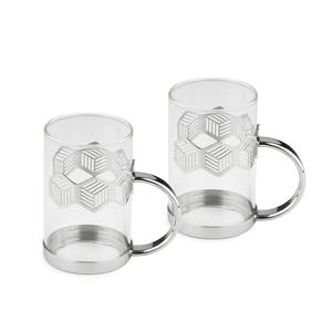 Ensemble de verres à vin sans pied en fer rose doré modernes, gobelets en métal incassables pour bière, cocktail, whisky, fête, bar - Product Image 3