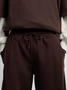 Pantalon de jogging ample pour homme, coupe décontractée, taille élastique avec cordon de serrage, style streetwear. - Product Image 4