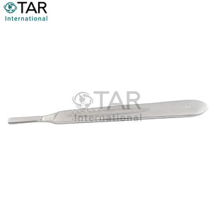 Manche en métal adapté au dermaplaning, aux instruments chirurgicaux et médicaux, et aux équipements professionnels, manche réutilisable - Product Image 2