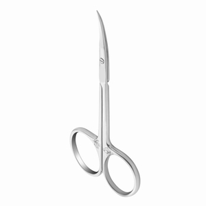 Ciseaux à cuticules pour manucure et pédicure AESCO Instruments, type 22 (magnolia), lame courbée, acier inoxydable allemand - Product Image 1