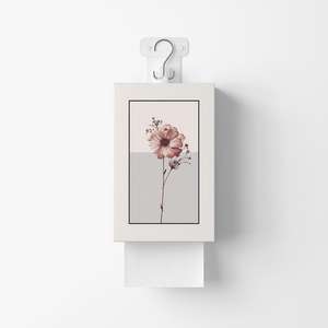 Boîte de mouchoirs murale OEM Ruby en papier, à tirage par le bas, doux, 3 plis, interplié, vente en gros, export - Product Image 3