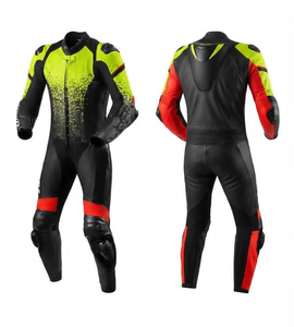 MotoCP Ramaha Racing Cowhide/Kangaroo Leather Suit Jumpsuit/Traje Advanced Protection for Track & Street Made to Measure - Product Image 1