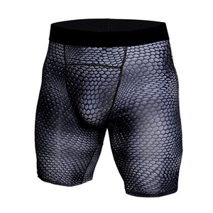 Custom Logo <b>Compression</b> Men <b>Shorts</b> Plus Size Athletic Sports Workout Running Men Gym <b>Compression</b> <b>Shorts</b> With Pockets - Product Image 1