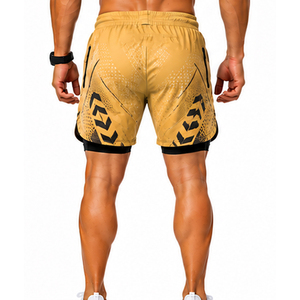 Shorts de bain décontractés pour hommes en gros, écologiques, imperméables, avec poche zippée, séchage rapide, pour l'été, vêtements de surf, marque privée personnalisée - Product Image 3