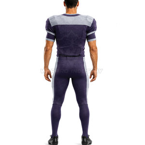 Modern American Football Uniform Premium Sublimation Football Jersey And Pants Lightweight Sports With Comfortable <b>Athletic</b> Fit - Product Image 4
