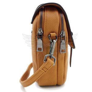 Sac banane en cuir zippé écologique pour activités de plein air et rangement personnel avec compartiments organisés 2026 - Product Image 2