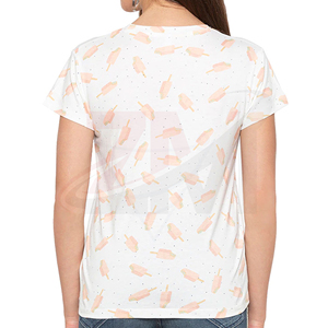T-shirt en coton uni pour femme, coupe ajustée, tissu respirant et doux, style décontracté pour l'été, usage quotidien, style minimaliste streetwear - Product Image 2