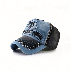 Casquette de baseball sportive vintage 5 panneaux 100% coton, effet usé, broderie personnalisée, casquettes de baseball effilochées pour hommes - Product Image 5
