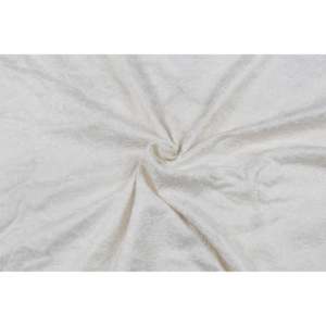 Tela Chanderi Teñible en Color Blanco Hueso con Bordado Floral, 44 Pulgadas de Ancho, Se Vende por Yarda - Product Image 4