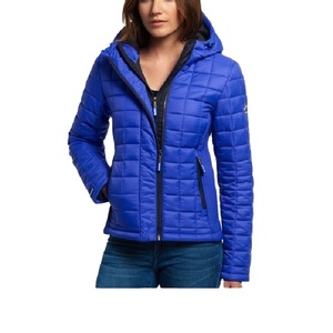 Buy Custom Plus Size Bubble Cotton Down Coats Sherpa Crop Jacket Fleece Puff Sleeve Women's Jacket Winter - Product Image 6