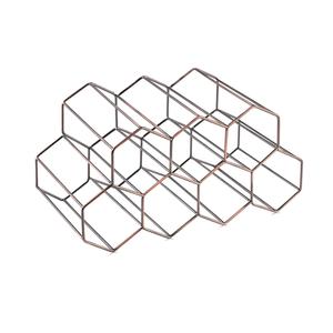 Modern Geometric Metal Storage Rack Multi Compartment Organizer for Kitchen Desk Home Decor - Product Image 3