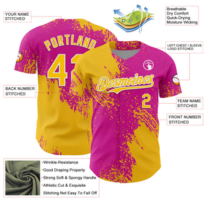 Camisetas de Béisbol para Hombre Más Vendidas, Uniformes Deportivos Cómodos y Modernos, Uniformes Teram, Camisetas de Malla de Poliéster - Product Image 3