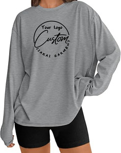 Sudadera con Capucha para Mujer, Diseño Europeo y Americano, Otoño 2025, Transpirable, Tejida, Informal, con Logotipo Frontal Impreso en 3D - Product Image 6