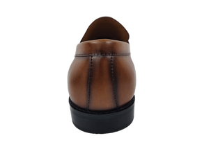 Dlords Gad Penny Zapatos Oxford de vestir para hombre, color marrón, con punta en pico, de piel de vaca, para oficina y carrera profesional - Product Image 4