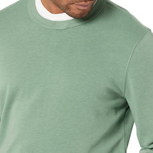 Wholesale Custom Men's Rival Fleece Crew Sports <b>Jumper</b> Regular Fit Comfortable Warm V-neck Polyester/Cotton Plain Dyed - Product Image 3