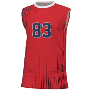 Ropa Deportiva de Voleibol Sublimada con Logotipo, Uniforme de Poliéster de Secado Rápido, Jersey de Voleibol con Estampado por Sublimación Personalizado - Product Image 1