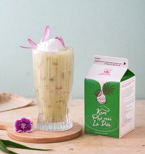 Crema Vegetal para Bebidas de Alta Calidad al por Mayor, Crema de Pandan para Postres, 500G, para Café y Té con Leche, HALAL, Precio Especial - Product Image 4
