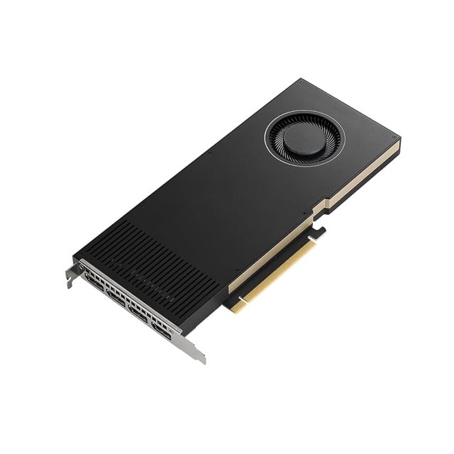 PCIe 4.0 Workstation GPU 16GB GDDR6 ECC 4 DisplayPort 1.4a Professional Graphics Card Stock Used 8K Resolution 32-Bit Color