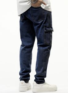 Pantalones Cargo para Hombre, Cintura Media, Corte Regular, Algodón, Estilo Casual, para Verano, Color Sólido, Tejido Transpirable - Product Image 6