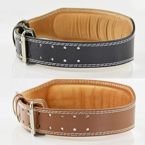 Ceinture de levage en cuir robuste pour haltérophilie, powerlifting, entraînement en salle de sport, soutien pour squats, soulevés de terre, musculation - Product Image 1