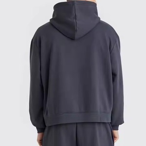Survêtement de fitness pour homme, manches longues, collection hiver en coton, entièrement personnalisable avec logo, tendance - Product Image 2