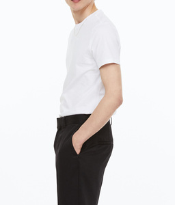 T-shirt personnalisé en coton épais 300 GSM, coupe ample style hip-hop américain, pour homme - Product Image 3