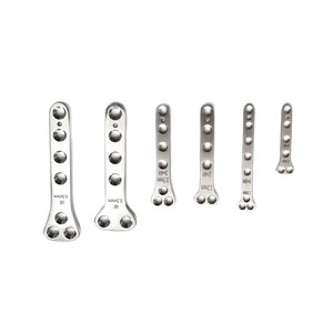 Placas Veterinarias de Acero Inoxidable para Implantes de 2.0mm/2.4/3.5mm con 2+4 Orificios, Placas de Bloqueo en T de Acero Inoxidable, Placa de Bloqueo con Orificios Redondos - Product Image 4