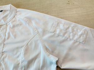 Abrigo de chef con cuello alto y cierre de cremallera resistente a las manchas y fácil de limpiar precio al por mayor uniforme de cocina profesional - Product Image 4