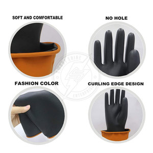 Guantes de Goma de la Mejor Calidad, Cómodos, en Oferta, Talla Personalizada, Guantes de Goma para Adultos, Recién Llegados - Product Image 2
