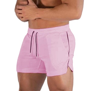 2022 último diseño de alta calidad 100% algodón hombres Calzoncillos Bóxer casuales tamaño personalizado Color ODM pantalones cortos sólidos pantalones cortos - Product Image 1