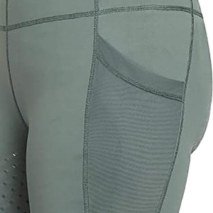Pantalones de Montar REEDS Personalizados de Spandex para Mujer, Color Sólido, Elásticos, para Entrenamiento y Competición, con Cierre de Cremallera - Product Image 5