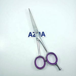 Ciseaux de barbier en acier inoxydable en gros pour la coupe de cheveux, lames tranchantes, prise en main confortable, idéal pour un usage professionnel et domestique - Product Image 1