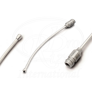 Aiguille d'alimentation incurvée en acier inoxydable avec embout en forme de bourgeon 4,7 mm 12G x 108 mm pour tube d'alimentation des oiseaux - Product Image 2