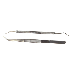 Dental Surgical Clinical Instrument Set Reusable Stainless Steel Tools for Dental Examination and Oral Procedure Supply - Product Image 3