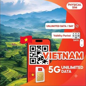 ผู้ผลิต eSIM เวียดนามสำหรับการเดินทาง 4G/5G Viettel บริการอินเทอร์เน็ตความเร็วสูง ครอบคลุมทั่วประเทศ พร้อมแพ็กเกจเปิดใช้งาน QR ทันที - Product Image 1