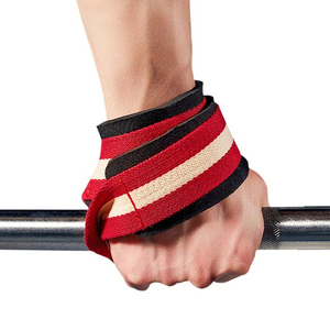 Sangle de musculation personnalisée en coton, antidérapante, réglable, respirante et légère pour la musculation en salle de sport - Product Image 1