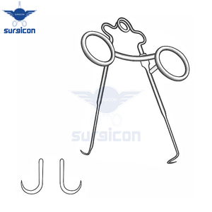 Retractor Autoajustable de 10.5 cm y 10 mm, de Acero Inoxidable, Reutilizable, Instrumento Médico Quirúrgico para Uso General - Product Image 4