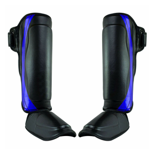 Espinilleras de Boxeo Unisex de PU Ecológicas, 1 cm de Grosor, Resistentes al Desgaste, Equipo de Protección para Entrenamiento de Artes Marciales - Product Image 5