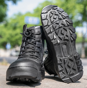 Botas formales de desfile para cadetes, uniformes ceremoniales, bandas de marcha, cuero pulido, cómodas y elegantes. - Product Image 2