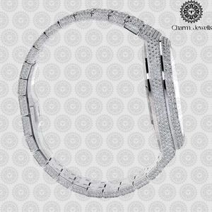 Reloj de Lujo para Hombre Charm Jewels, de Acero Inoxidable, 40 mm, Esfera Analógica, Visualización de Fecha, Cierre Oculto con Botón, Movimiento Mecánico 10 - Product Image 4