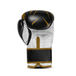 Professional Made Genuine Leather Adult Boxing Gloves with Moisture Wicking and <b>Hook</b> & Loop Closure Customizable for Training - Product Image 4