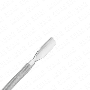 Pousse-cuticules double face ergonomique à marque privée avec logo personnalisé pour professionnels de la manucure et de la pédicure en salon - Product Image 2