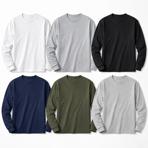 Camisetas de Manga Larga Personalizadas al por Mayor para Hombre - Proveedor OEM y Fabricante Directo de Fábrica - Product Image 5