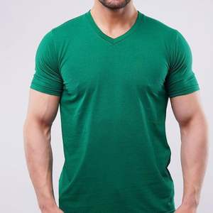 Camisetas Personalizadas de Algodón 100% Tejido para Hombre, Estilo Urbano y Deportivo, Corte Regular, Bordadas, de Verano, Fabricante OEM ODM, Secado Rápido - Product Image 1