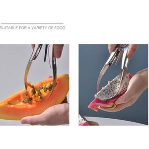 Watermelon Dicer and Mango Enucleator <b>Fruit</b> & <b>Vegetable</b> Peeler <b>Tool</b> - Product Image 5